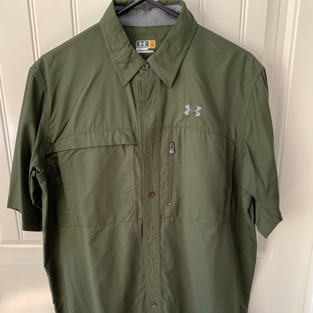 Under Armour Green Performance Shirt